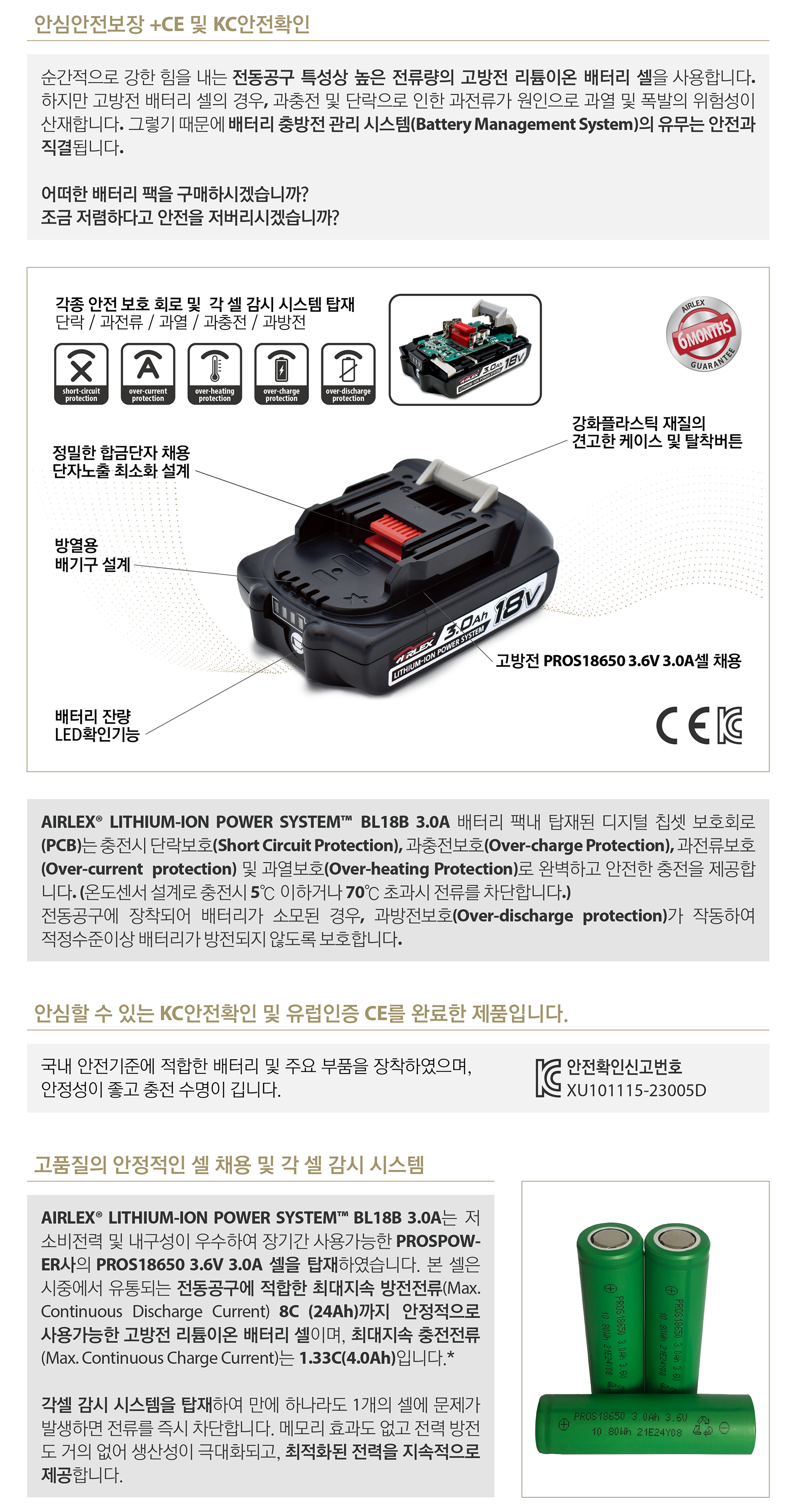 AIRLEX��  LITHIUM-ION POWER SYSTEM�� BL18B 3.0A_03